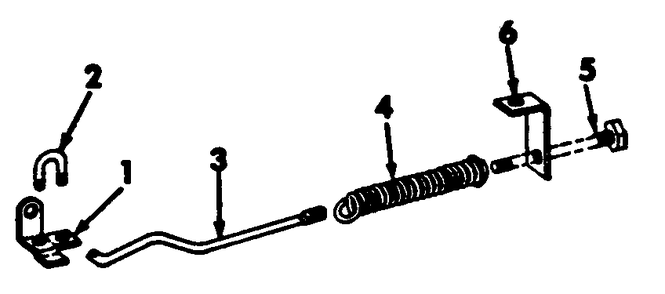 Part Location Diagram of PO-22-288 MTD U-Bolt
